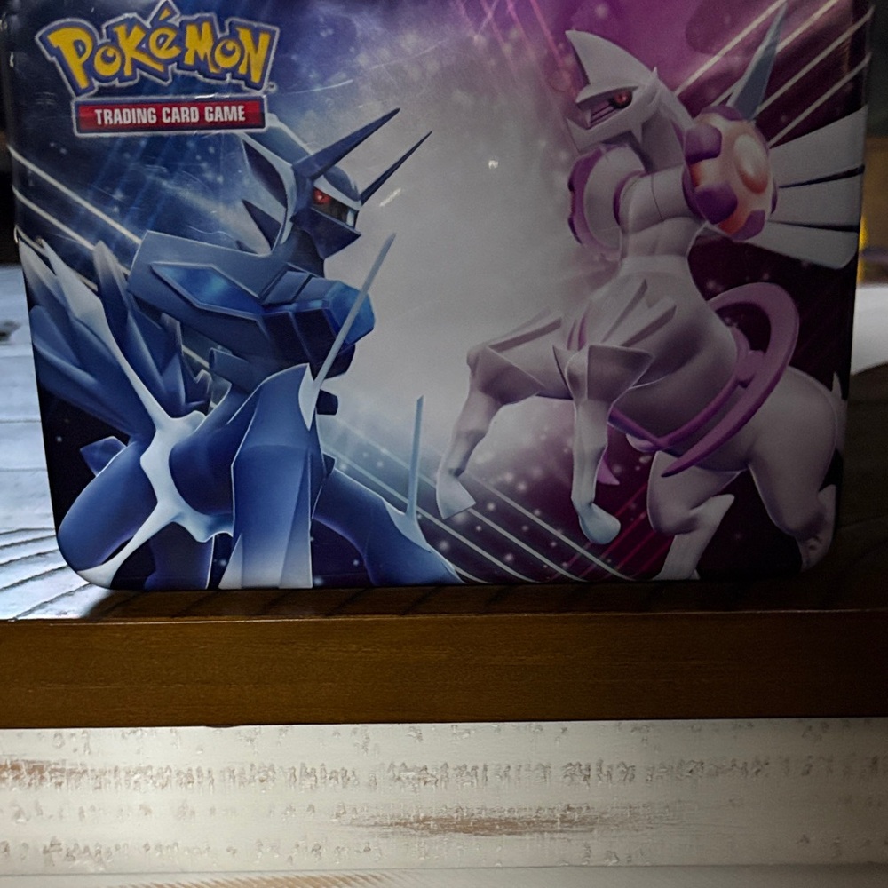 Trading Card Game Tin - Blue and Purple